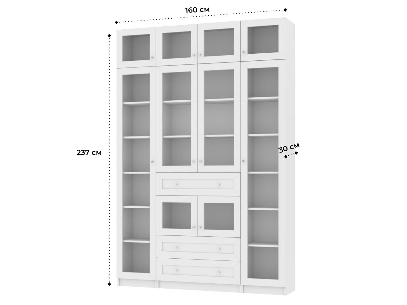 Книжный шкаф Билли 364 white ИКЕА (IKEA) изображение товара