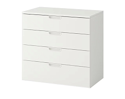 Изображение товара Комод Галант 13 white ИКЕА (IKEA) на сайте adeta.ru