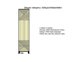 Изображение товара Шкаф Сканди 9 на сайте adeta.ru