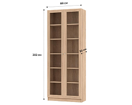 Изображение товара Книжный шкаф Билли 336 beige ИКЕА (IKEA) на сайте adeta.ru